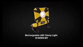 Rechargeable LED Clamp Light