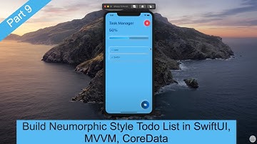 Build Neumorphic Style Todo List in SwiftUI, MVVM, CoreData: part 9/14  Neumorphic Checkbox