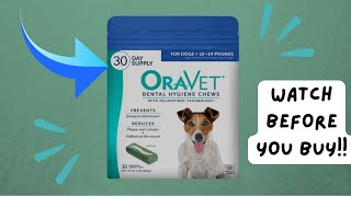 Honest Review - OraVet Dental Hygiene Chews