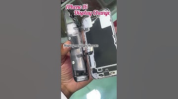 iPhone 16 Display Replacement || Display unknown part Remove #shortvideo #kolkata