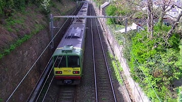 Dart Trains 8300 and 8520 Class at Seapoint