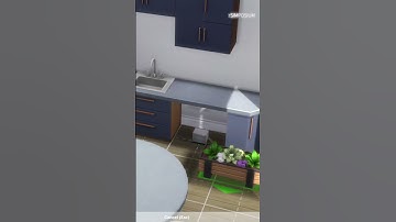 Open counters & stuff to fill them with Sims 4. #shorts #thesims #sims4