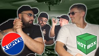 X WAVE (KARDO, GOTTI & BANGWHITE) in der Hotbox mit Marvin Game