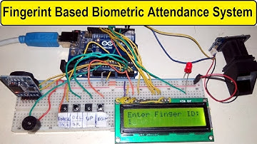 Fingerprint Based Biometric Attendance System using Arduino