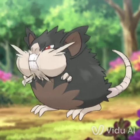 Pokémon Evolution - Alolan Rattata Evolve into Alolan Raticate (Square ...