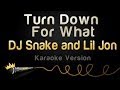 DJ Snake and Lil Jon - Turn Down For What (Karaoke Version)