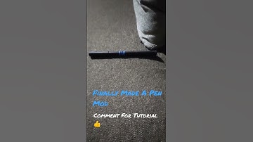 Finally Made A Pen Mod🥳 My first Video♥💙#short #shorts #firstshortvideo #penspinning