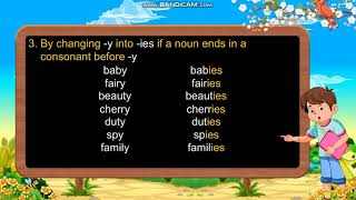 Class 2: Singular and Plural