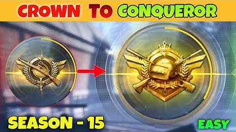 How To Go Season 15 Conqueror Pubg Lite | Easy Tips And Trick 😍| Pubg Lite Season 15 Conqueror Tips