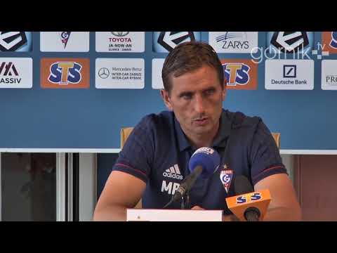 Konferencja prasowa przed meczem ze Śląskiem