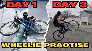I Tried SO HARD for 3 Days… Did I Make It? (Part 1) #wheelie #bikelife #fyp