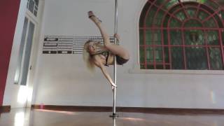 Fpill free style exotic Pole Dance