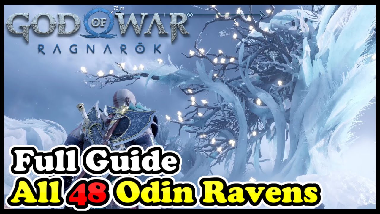 God of War Ragnarok All Odin's Raven Locations Guide