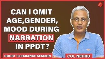 Tips About PPDT Narration, Group Discussion and TAT | Col M M Nerhu | Doubt Clearance Session