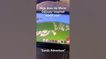 Minecraft Mario thing lol haha #minecraft