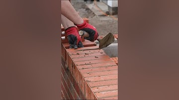 bricklaying - brick on edge