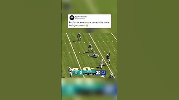 Tua Tagovailoa throws an interception to a defensive end.   Should he retire??