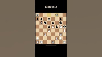 Chess puzzle. Mate in 2. Can you solve it?