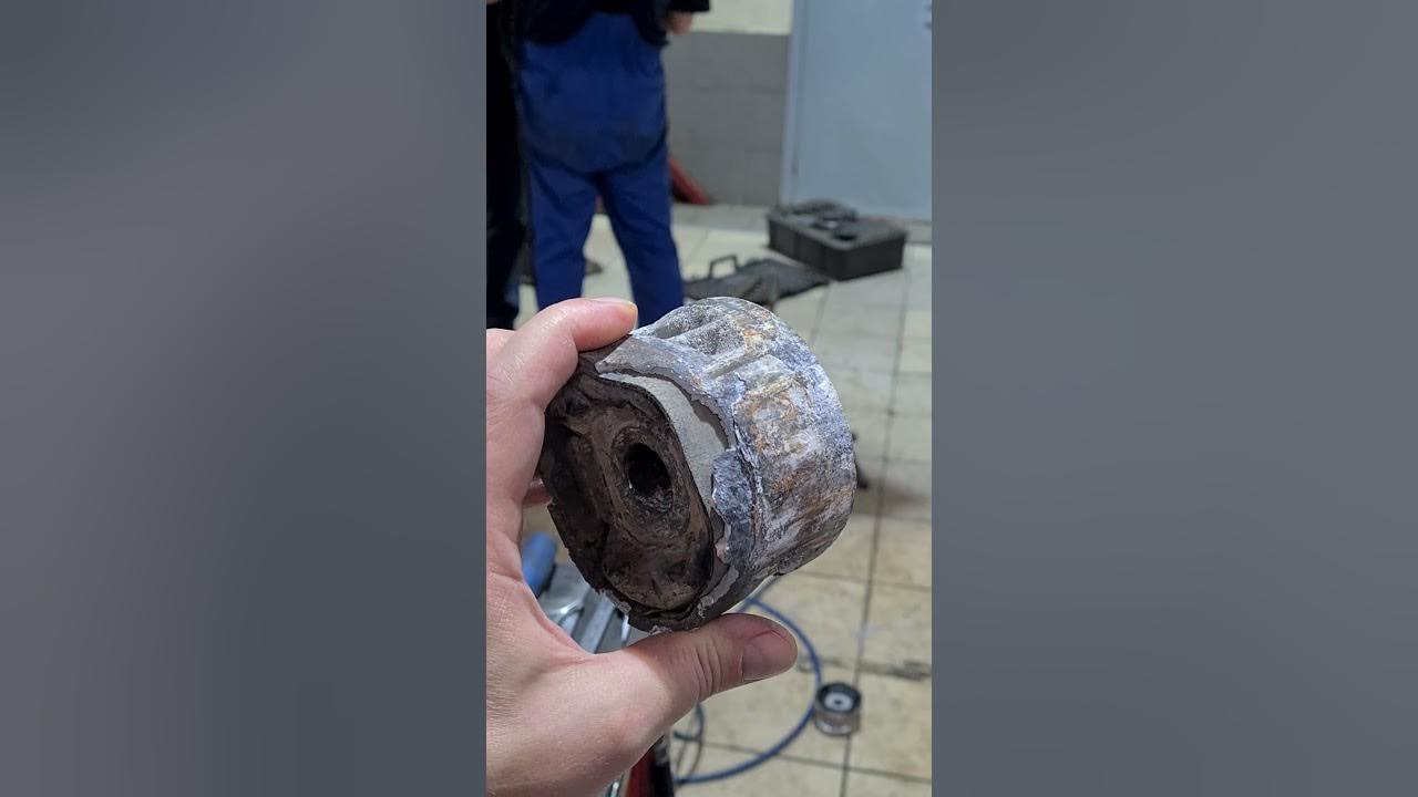 замена сайлентблоков подрамника туарег нф