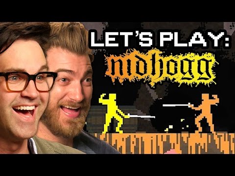 Video: Let's Play Knivstakk Hverandre I Nidhogg