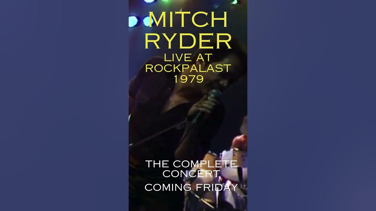 Mitch Ryder Live At #rockpalast 1979 coming this Friday!  #concert  #livemusic #rock #shorts