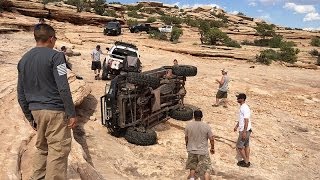 Truck Rollover on Golden Stairs by Tunnel Vision 4x4 7,355 views 9 years ago 2 minutes, 11 seconds