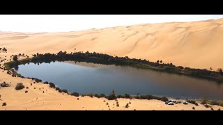 الطريق الي واحة قبرعون ... Libyan Desert .. Drive to Qabiroun Oasis
