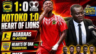 KOTOKO 1:0 HEART OF LIONS🦁..BYT BRINGS YOU ALL THE DETAILS…HEARTS OF OAK TRANSFER SAGA