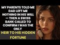 My Parents Said I'd Get Nothing—Then the Swiss Bank Called About Dad's Account