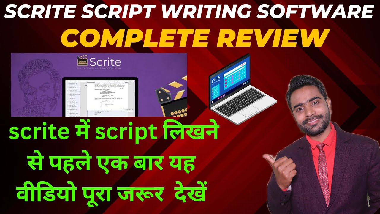 Scrite script writing software | Script writing software for free - YouTube