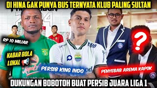 PERSEBAYA Diam-diam Klub SULTAN Tambah Striker Asing‼️AREMA Sudah KAPOK😭 Bobotoh Semangati PERSIB🔥