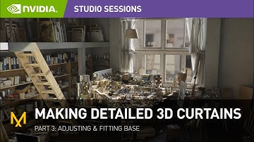 Making Realistic 3D Curtains w/ Madina Chionidi | Part 3: Adjusting & Fitting Base