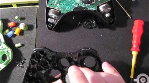 Xbox 360 Controller Color Swap / Customization / Mod (Timelapse)