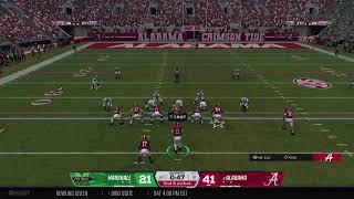 HTD - Alabama vs Marshall - Year 2 Week 1