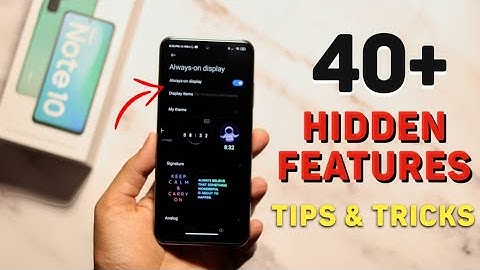 Redmi Note 10 Hidden Features, Tips and Tricks in Hindi | Redmi Note 10 Top 40+ Hidden Features 🔥🔥