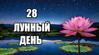 28 ЛУННЫЙ ДЕНЬ