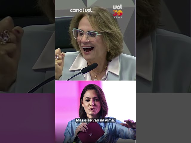 Damares defende Michelle Bolsonaro em meio à racha com Flávio: 'Me chamam de vagabunda'