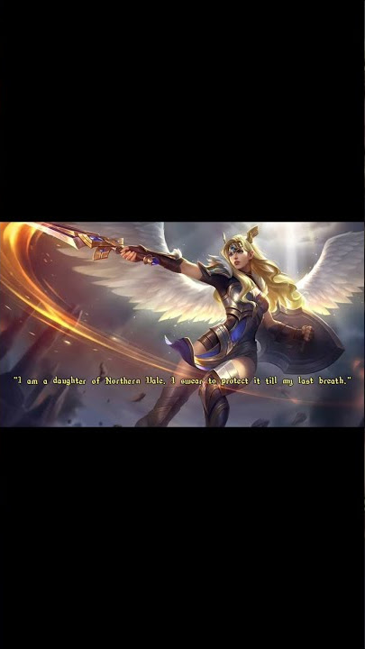 Freya - Mobile Legends: Bang Bang, Hero select voice (English) #quotes #mlbb #shorts