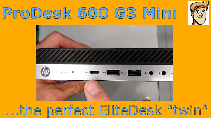 ProDesk 600 G3 Mini - the EliteDesk "twin"