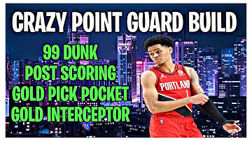 BEST POINT GUARD BUILD 2K22 NEXT GEN (CRAZY BUILD SERIES VOL. 3)