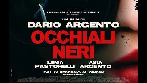 【Full Trailer with Eng sub】ダリオ・アルジェント最新作『ダークグラス』予告編Occhiali Neri / Dark Glasses by Dario Argento
