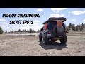 Oregon Overlanding - Exploring canyons using a predesignated secret spot as a base to explore from.