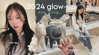 2024 glow up in nyc ⊹♡ dying my hair, nail extensions, glow up tips & friend dates by Via Li 116,193 views 3 months ago 23 minutes