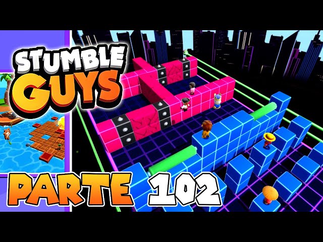 stumble guys block dash infinito entrenamiento respawn movil｜TikTok Search