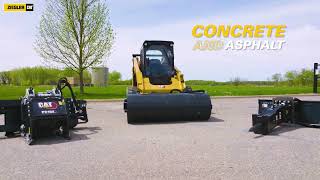 CAT PC104 Cold Planer Concrete &amp; Asphalt - 2022 Ziegler Spring Attachment Videos