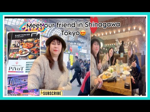 Meeting our friend (Shinagawa Tokyo)#restaurant #tokyo