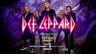 Def Leppard Nov 2nd - Sacramento, CA, USA - Toyota Amphitheatre