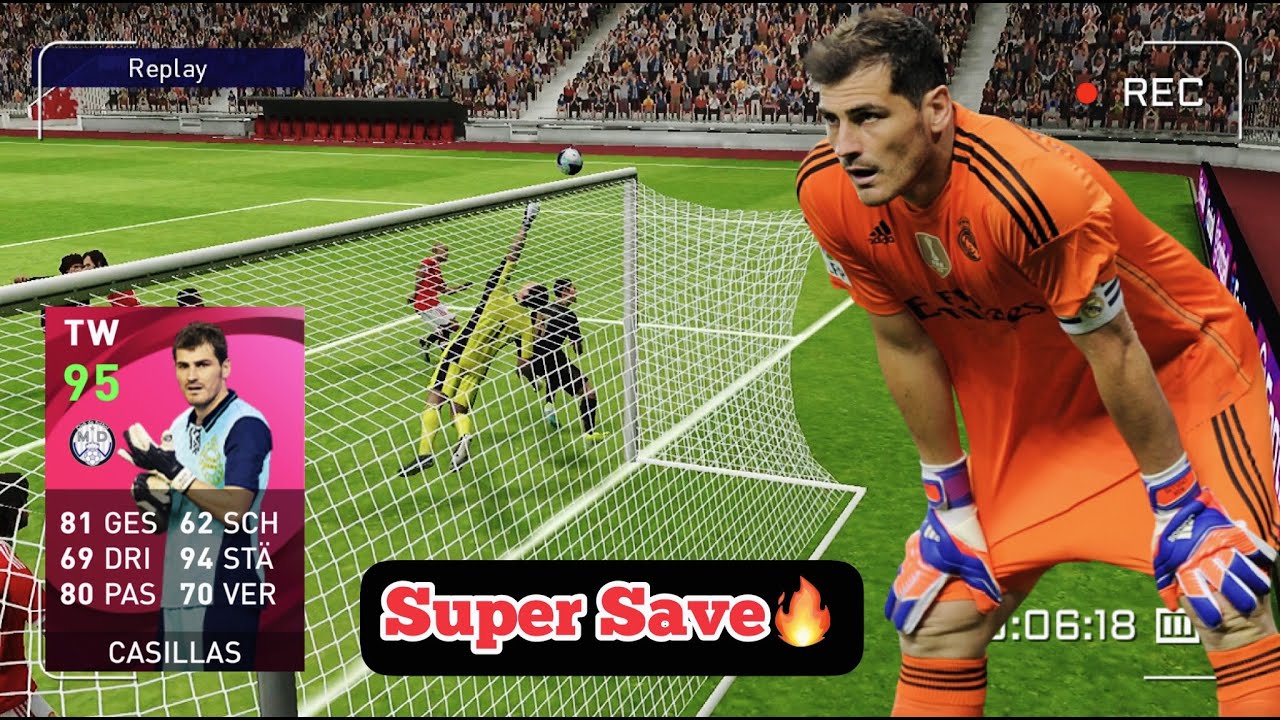 An Incredible Super Save From Casillas 🔥|Pes 2021 Mobile
