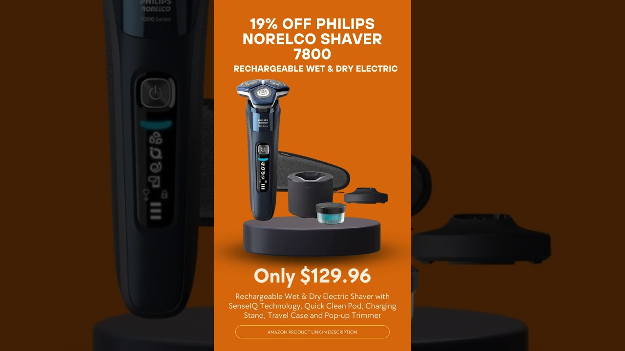 19% Off Philips Norelco Shaver 7800 