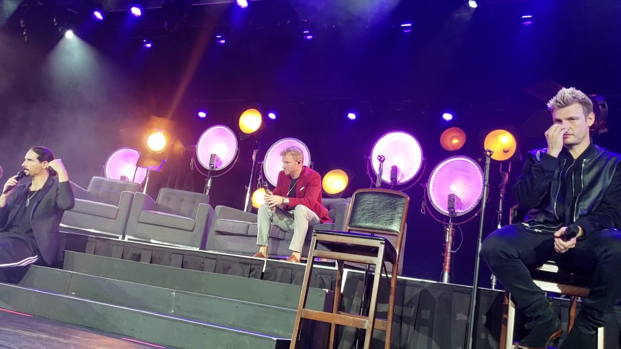 Backstreet Boys Cruise 2018- Kevin Talks with Us [Group B]